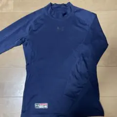 Under Armour YLG 長袖アンダーシャツ　150㎝　ネイビー