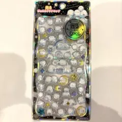 ん*と様 【国内正規品】シマエナガ 光るジュエルプチドロップシール ストーン付き