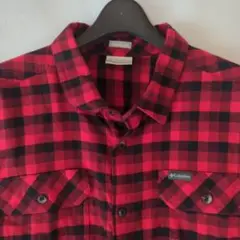 ⭐Columbia コロンビア　ネルシャツ　XL⭐