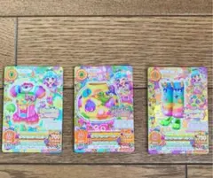 アイカツカード　モフモフモンスターコーデ　堂島ニーナ　ポップ　プレミアムカード