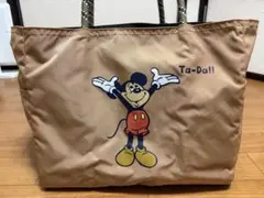 NOMADISミッキーマウス トートバッグ ベージュ