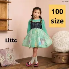 新品◇LittcFLAP リトシー プリンセス ワンピース ドレス アナ 100