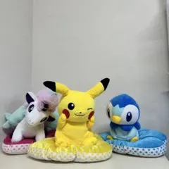 一番くじ ポケモン うきわぬいぐるみ ピカチュウ ヤドン 2体セット 