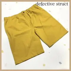 defective struct ハーフパンツ 5L イエロー系 ビッグサイズ