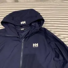 HELLY HANSENネイビー ナイロンジャケット