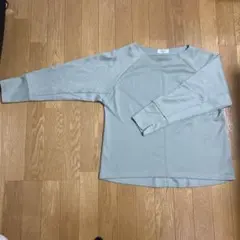 Té chichi メッシュ長袖トップス ライトグリーン