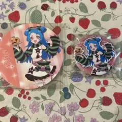 ハロウィンキャラクター缶バッジ・ピンバッジセット　②