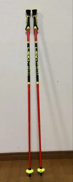 スキーストック3セット　中古品 マスターズ(MASTERS) スキーストック 3段伸縮ポール SEVEN 【21