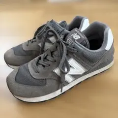 New Balance 574 グレー スニーカー　ML574EG2