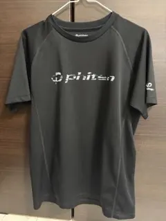 phiten ファイテン スポーツシャツ ブラック L