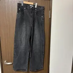 新品WYMデニム2本セットCURVED FLARE DENIM SLACKS等