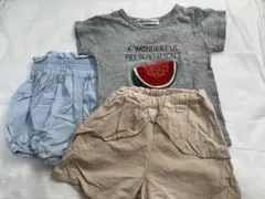 Donkey Jossy パンツ 2点セット 90cmのサムネイル