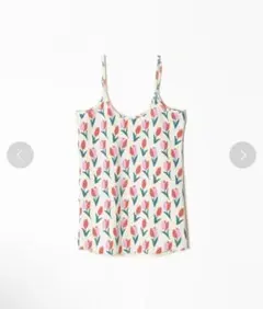 新品未使用 HOLIDAY SUPER RIB CAMISOLE チューリップのサムネイル