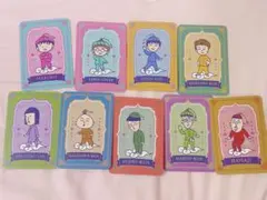 ちびまる子ちゃん　MARUKO楼　トレーディングカード9枚セット