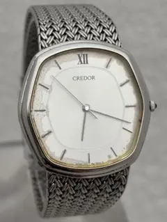 ユ*ー様 SEIKO セイコー クレドール 7771-6010 22KT SGP 稼働/純正ベルト】セイコー クレドール クォーツ 腕時計 22KT