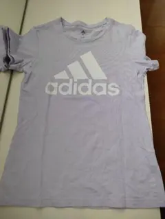adidas アディダス 半袖 Tシャツ ライトパープル