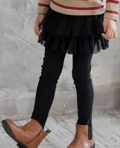 Bee des Bee ブラックレギンス 140