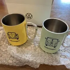 Volkswagen マグカップ 2個セット カラビナハンドルのサムネイル