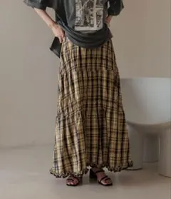 LOWRYS FARM シャーリングボリュームスカートのサムネイル