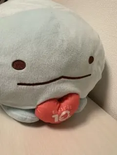 すみっコぐらし とかげ 10thうつぶせぬいぐるみXL　タイトー限定