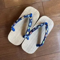 会津桐　子供　下駄　20-21cm