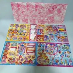 値下げ トロピカルージュプリキュア ジャンボシールダス 4種セット シール