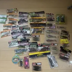 バス釣り引退セット 整理品 25タトゥーラsv tw ワームまとめ売り