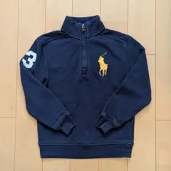 ポロラルフローレン／サイズ６／ハーフジップトレーナー