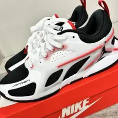 NIKEナイキメンズスニーカーエアジョーダンバスケットシューズ新品白赤黒27