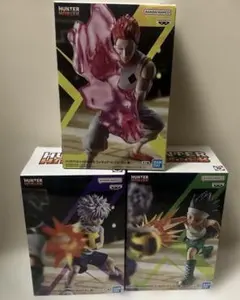 HUNTER×HUNTER ハンターハンター ゴン キルア ヒソカ フィギュア
