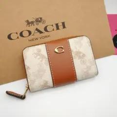 新品　COACH　カードケース　コインケース　名刺入れ　レディース