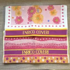 ENRICO COVERI ウォッシュタオル２枚セット