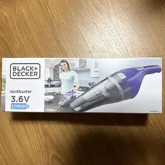 【X限定デザイン】BLACK+DECKER dustbuster 3.6V 本体のサムネイル
