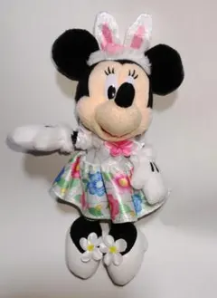ディズニーイースター　2016年　 ヒピホピ　ミニーマウス　ぬいぐるみバッジ