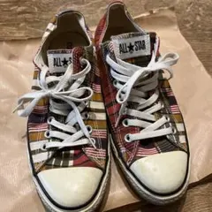 CONVERSE ALL STAR チェック柄スニーカー