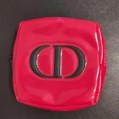 Dior ディオール ポーチ 赤 エナメル