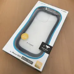 iPhone 15 Pro耐傷・耐衝撃ハイブリッドケース ネイビー