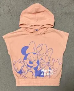 H&M  ディズニー　ミニー&デイジー　スウェット地　Tシャツ