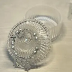 パールホワイトのビーズバングル