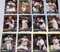 2023 WBC Topps now 優勝 カード12枚 大谷翔平　山本由伸