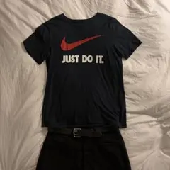 Cityboy 00s Nike black front logo t/s