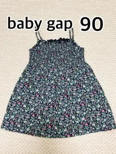 キャミソール ワンピース baby Gap 90 花柄