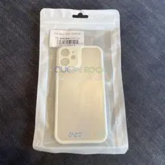QUEEN ROCK iPhone12mini用ソフトケース ホワイト系