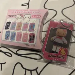 サンリオ キティ カスタムアクリルチャーム 日焼け 制服