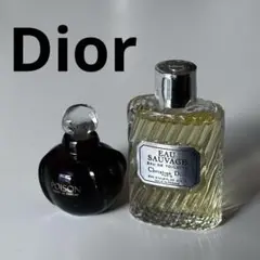 Christian Dior ミニ香水　プワゾン、オーソバージュ
