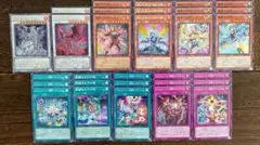 遊戯王 バーストプロトコル エルフェンノーツ デッキ 11種 30枚