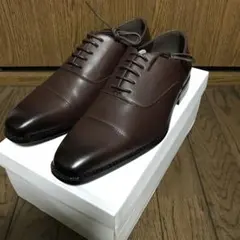 ストレートチップ ブラウン