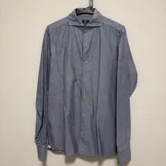 ルイジボレッリ コットンカジュアルシャツVESUVIO-EXのサムネイル