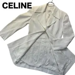 セリーヌ CELINE 綿混 テーラードジャケット　サイズ36(M) フランス製のサムネイル