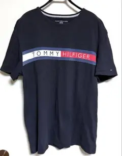 TOMMY HILFIGER ブラック Tシャツ XL